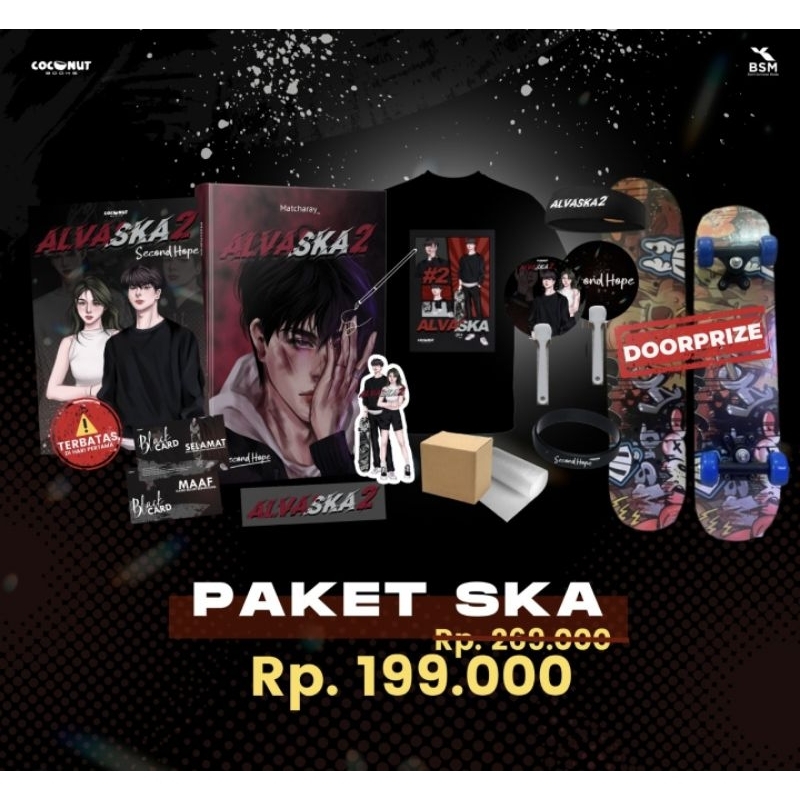 po buku novel Alvaska 2 : Second Hope - Matcharay_ original