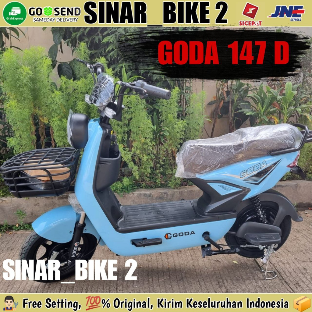 Sepeda Listrik GODA GOLDEN TIGER 147 D &amp; 147 DS 500 Watt Electric Bike