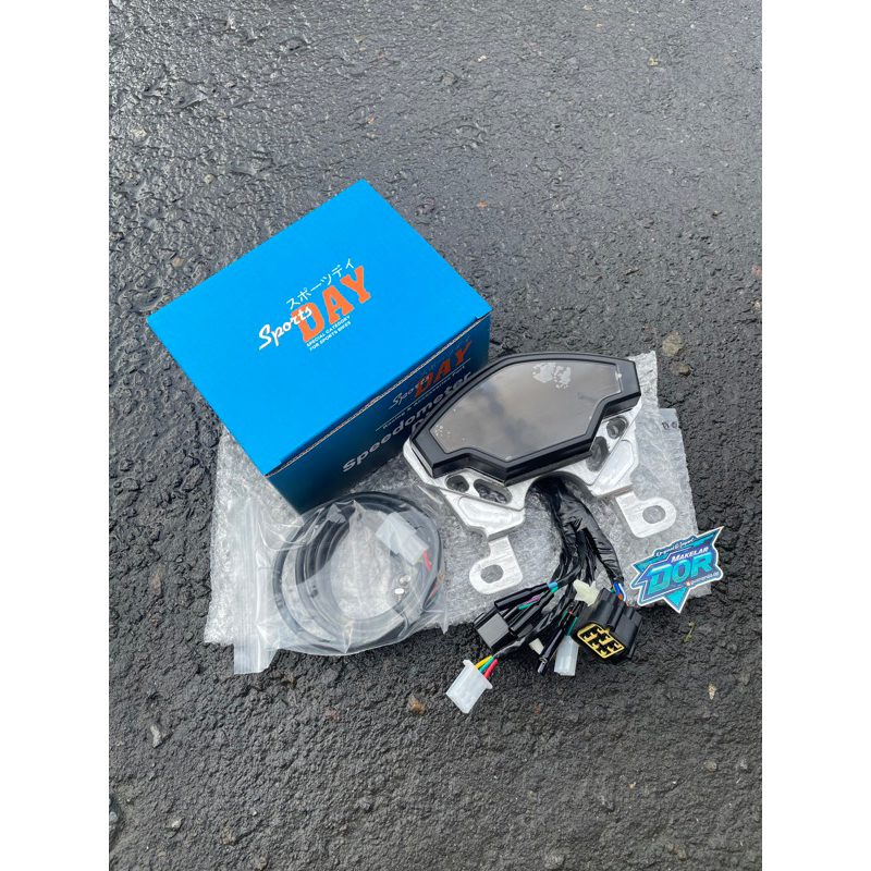 Spido spedometer GPX Digital import Day Original set Breket Cnc