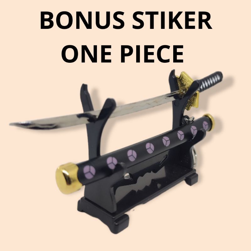 Gantungan Kunci One Piece Pedang Zoro