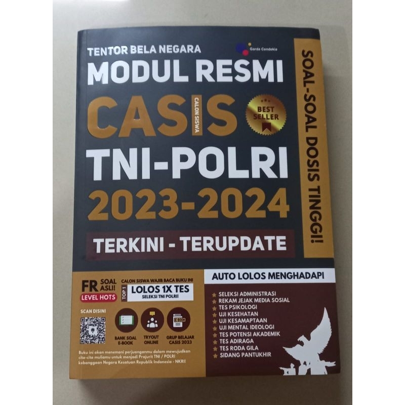 

Modul Resmi CASIS TNI POLRI 2023-2024 Terkini