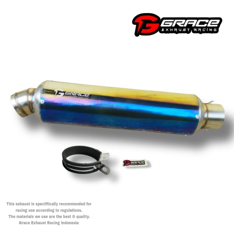 Knalpot original grace type RK1 HB silincer only