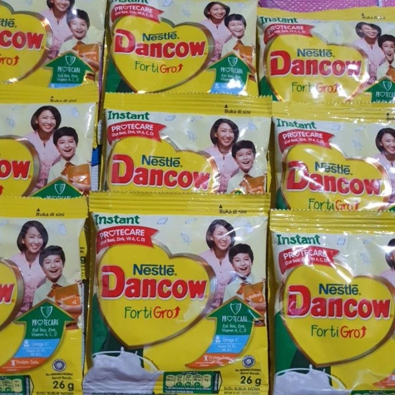 

susu dancow fortigrow instant sachet 26 gram