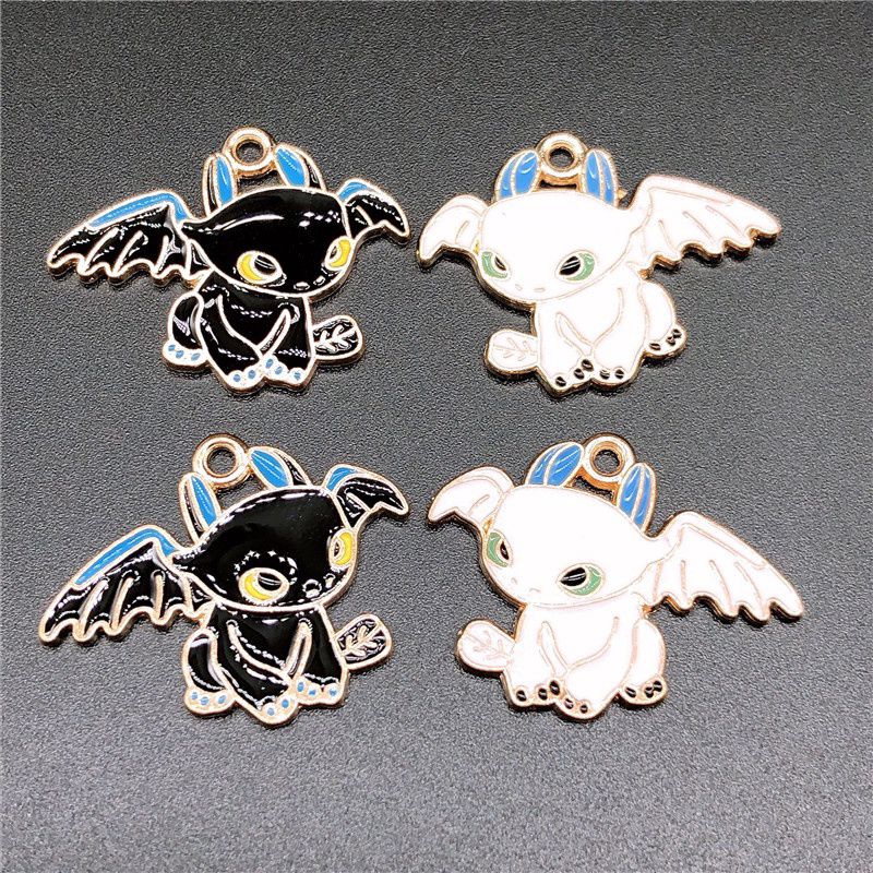 Charm Enamel Epoxy How To Train Your Dragon Toothless (1pcs)