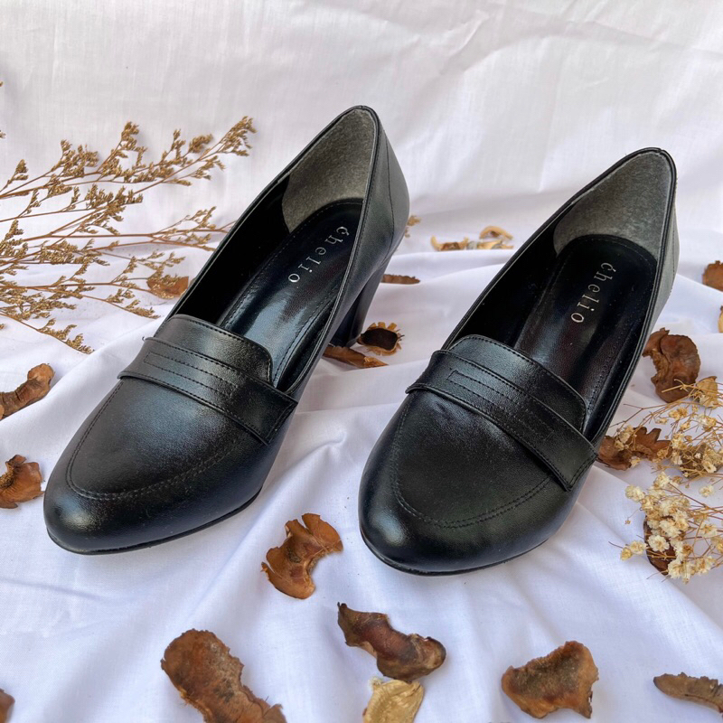 Beezy Buzzy Shoes - SESYA pantofel wanita heels 7cm