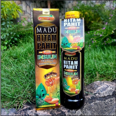 

Madu Hitam Pahit Insulin Plus Propolis As Zahra 470gr | Madu Pahit
