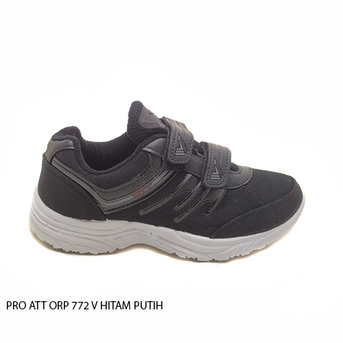 PRO ATT OR 772 V BLACK sepatu sekolah anak sneaker