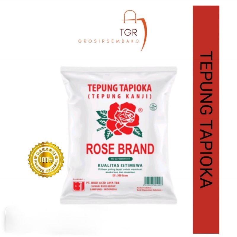 

Tepung Tapioka Rose Brand berat 500gram