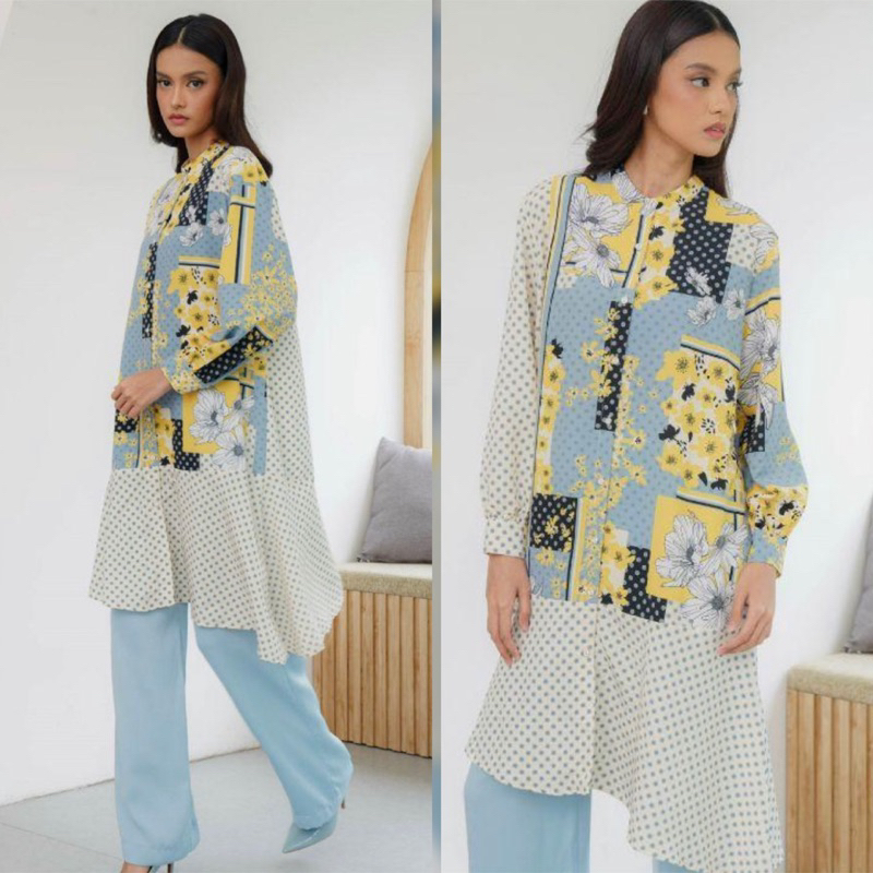 GARDAN TUNIC YELLOW || ALEZA LABEL