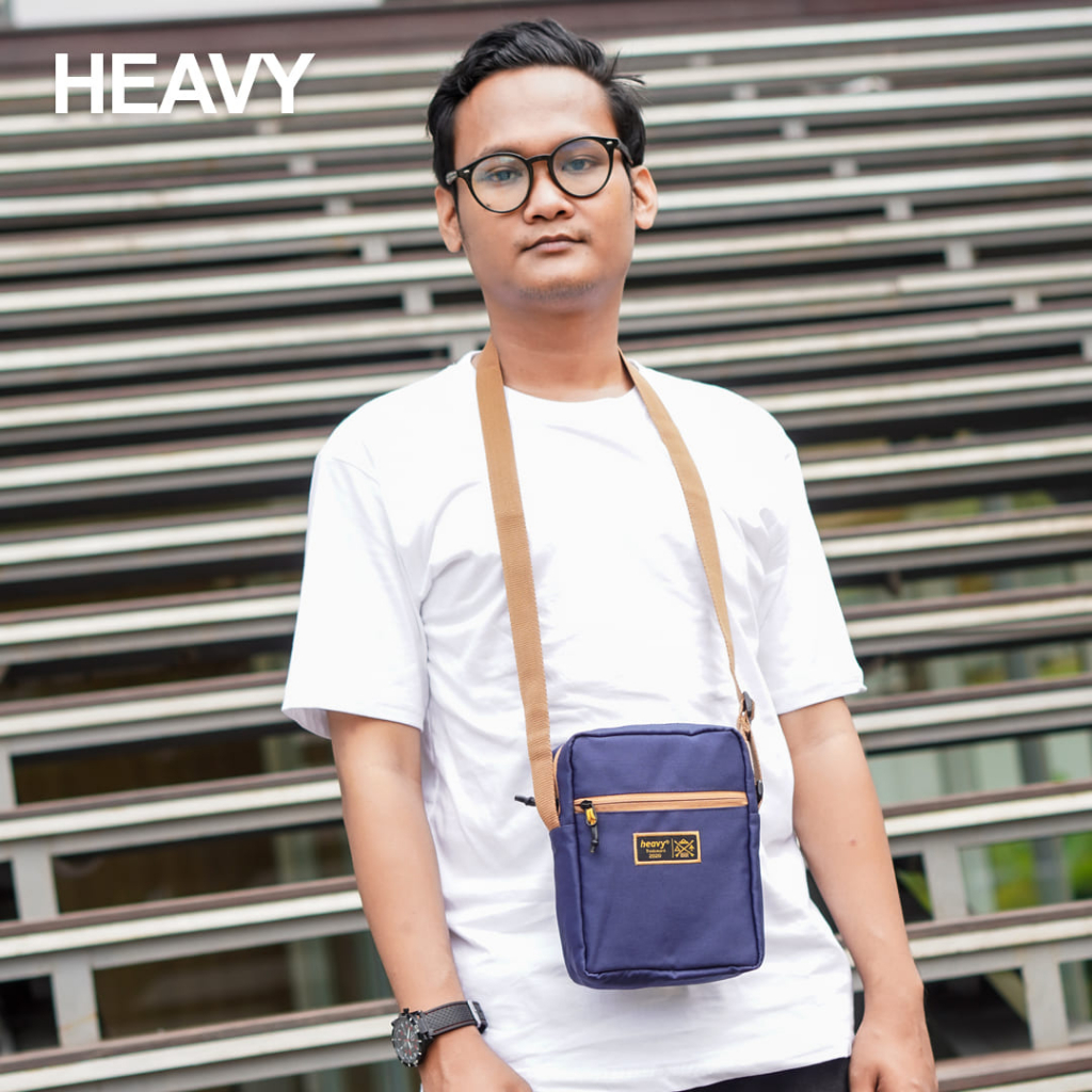 [HEAVY.BAG] SLINGBAG ORIGINAL HEAVY. TAS SELEMPANG . SLINGBAG HEAVY