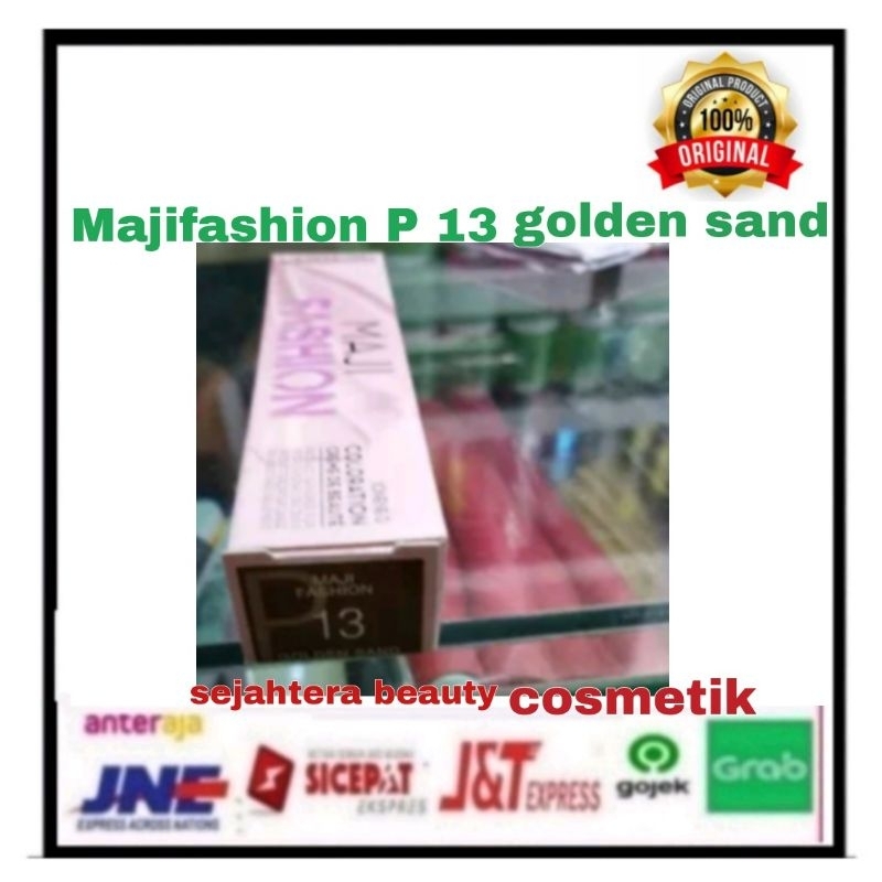 cat rambut L'oreal  majirel maji fashion kode 13 GOLDEN SAND