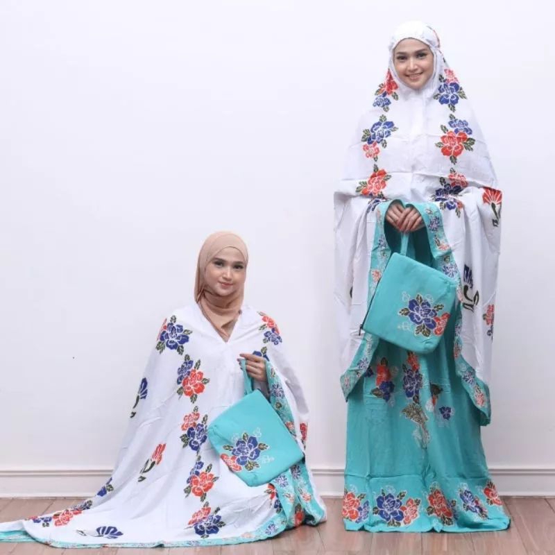 MUKENA BATIK CAP SAMITEX RAYON JUMBO FREE TAS