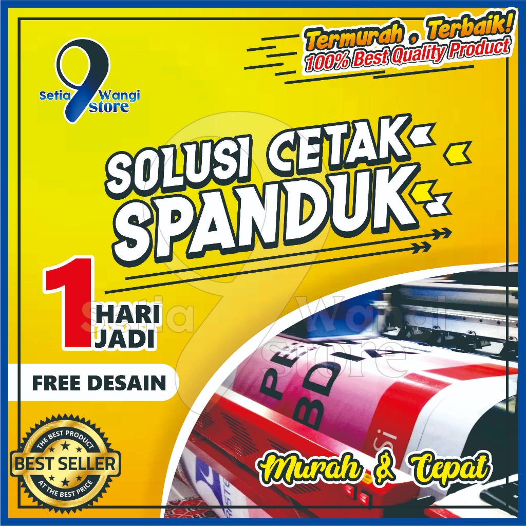 Spanduk Custom Cetak Banner Baliho GRATIS Desain / Spanduk Toko / Spanduk Laundry / Banner Bengkel