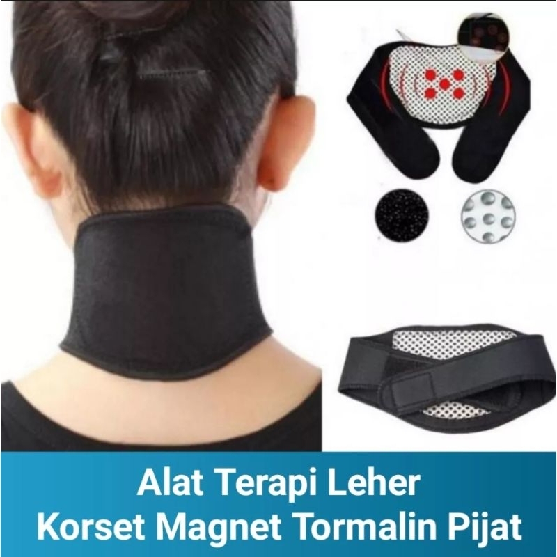 Alat Kesehatan Terapi Leher Dan Pundak Nect Magnetic - Alkes Pemijat Magnet Hangat di Leher