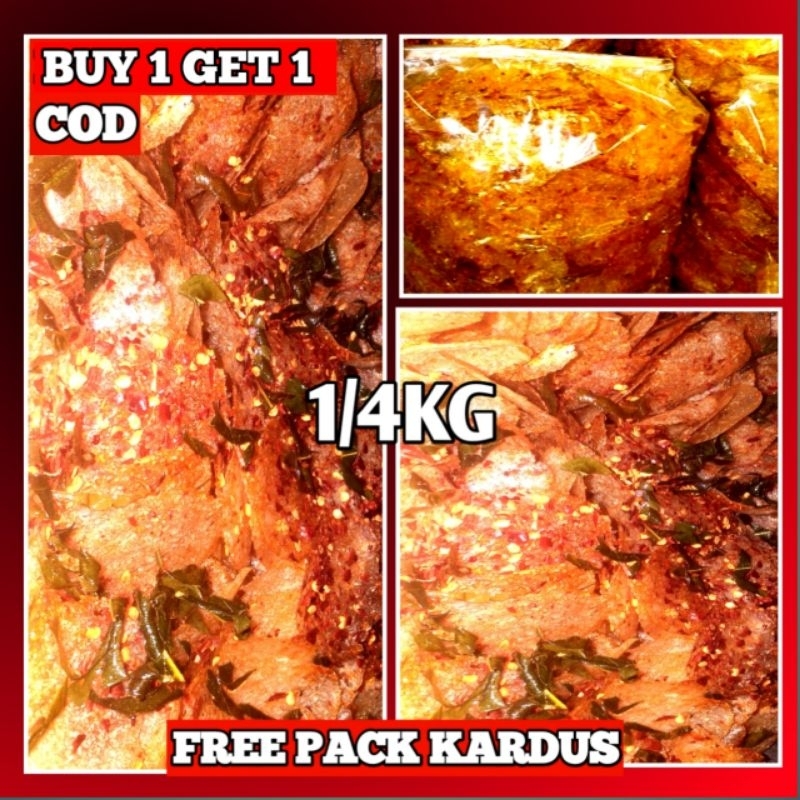 

Keripik Kaca original Pedas Daun Jeruk 1kg Keripik Kaca Mentah Cacafood 250gr 500gr keripik kaca Manda