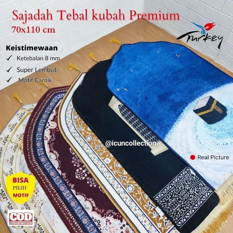 Sajadah Kubah Premium Model Terbaru