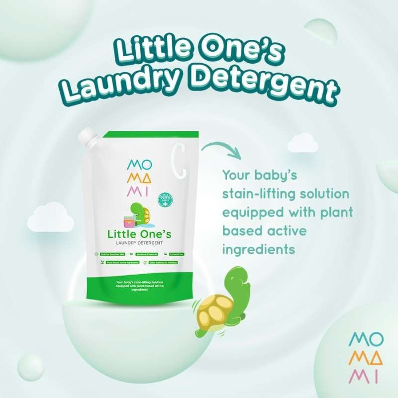 Momami Laundry Detergent Sabun Cuci Deterjen Pakaian Bayi Plant Based Surfactant