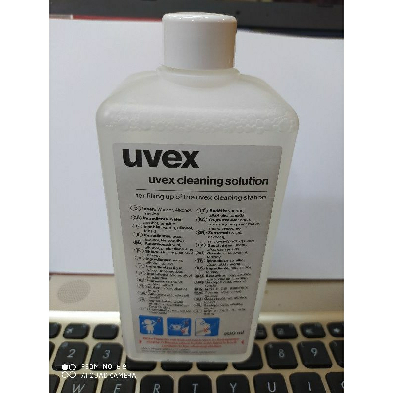 Uvex 9972100 Cleaning Lens Fluids Cairan Pembersih Kacamata Uvex