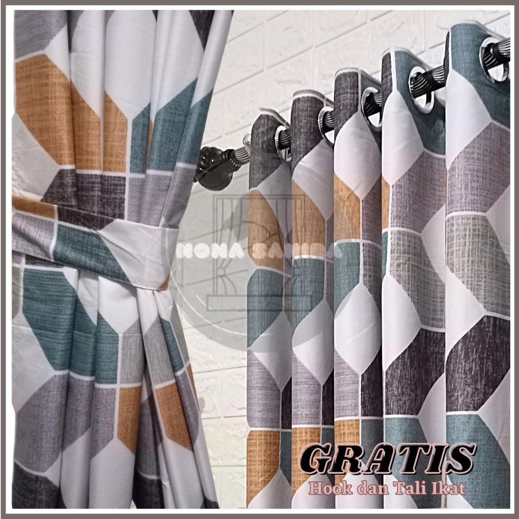 GORDEN MOTIF AESTHETIC PINTU JENDELA MODEL SMOKERING MURAH TERLARIS