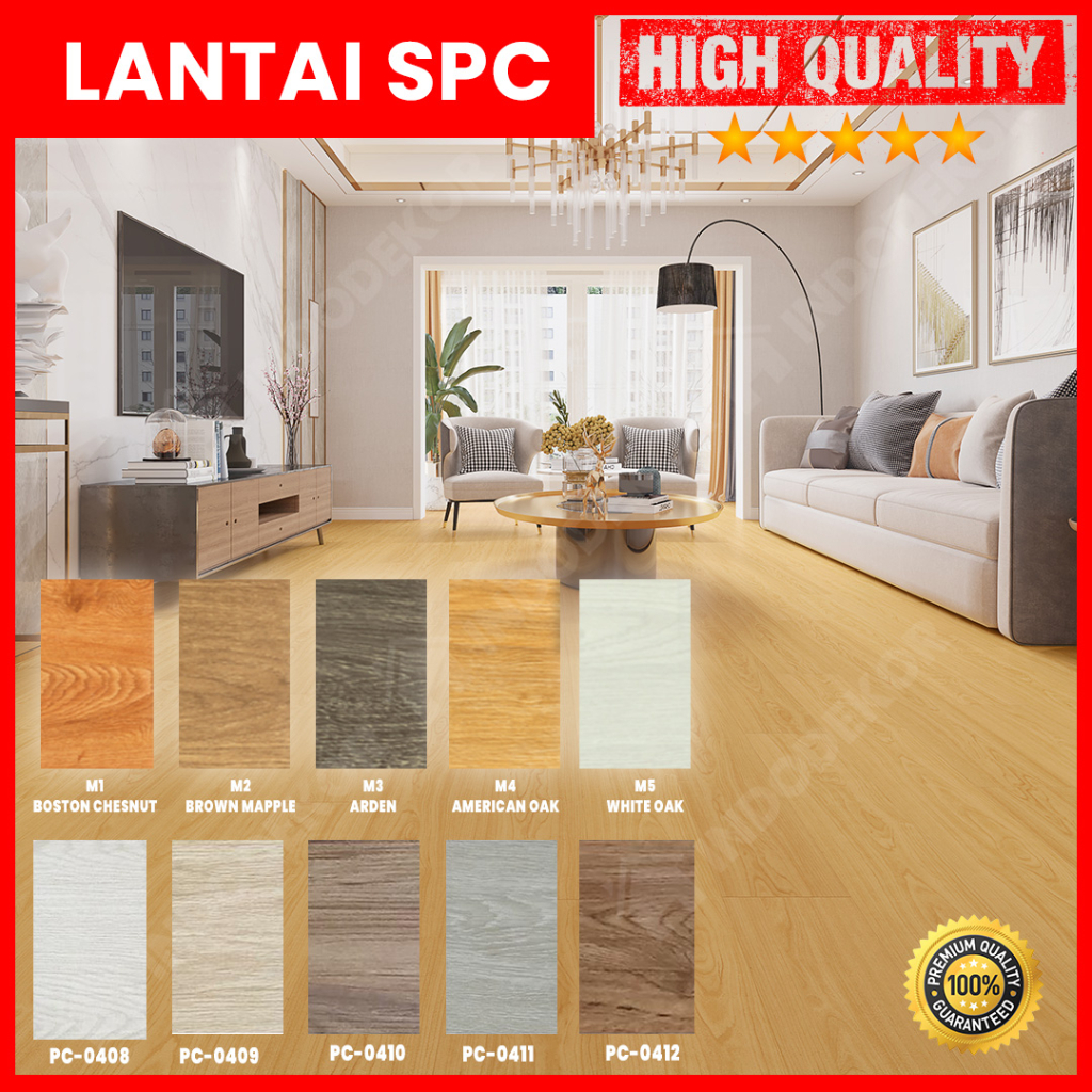 Lantai SPC / SPC Flooring / Flooring SPC Marvel
