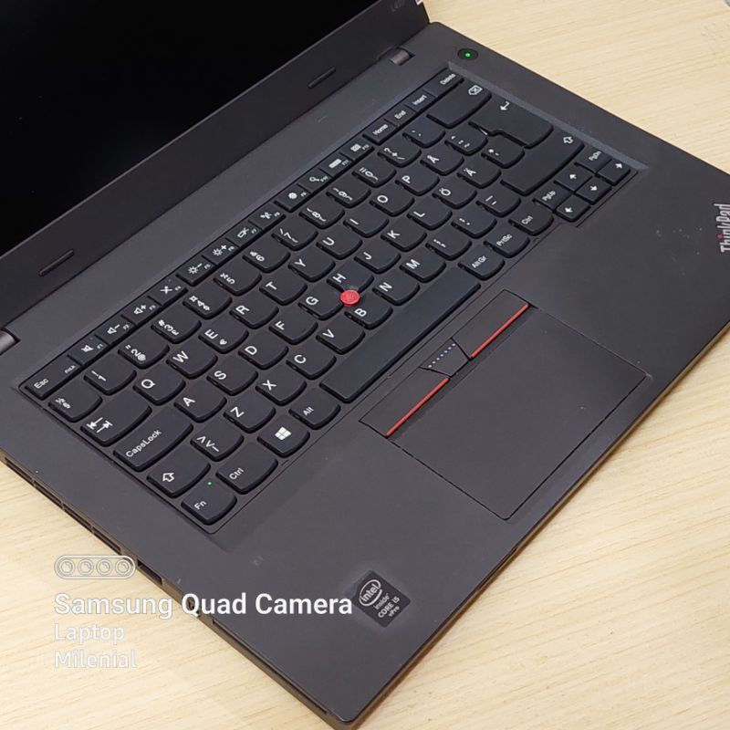 Laptop Lenovo Thinkpad L450 i5 gen 5 RAM 8GB SSD 256GB Win 10 Siap Pakai Bergaransi