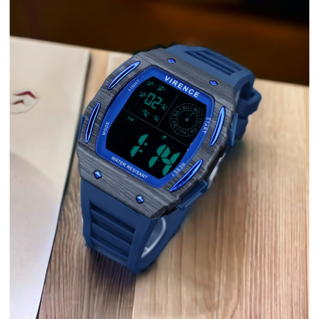 JAMINAN ORIGINAL✅Jam Tangan Digital VIRENCE VR303 Strap Karet