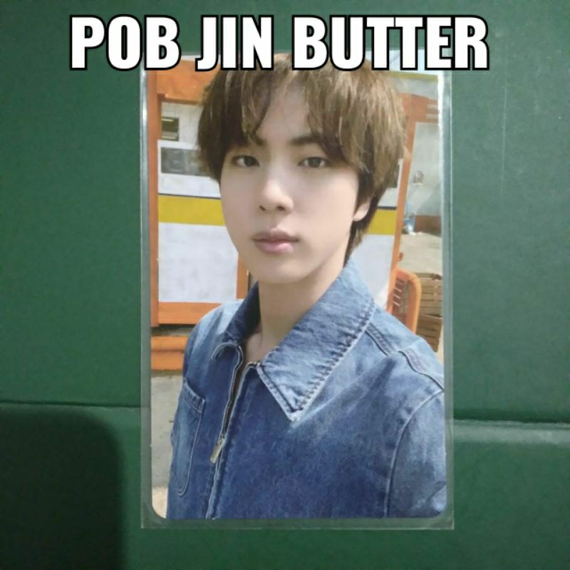 Official Photocard(PC) BTS Pob Jin butter
