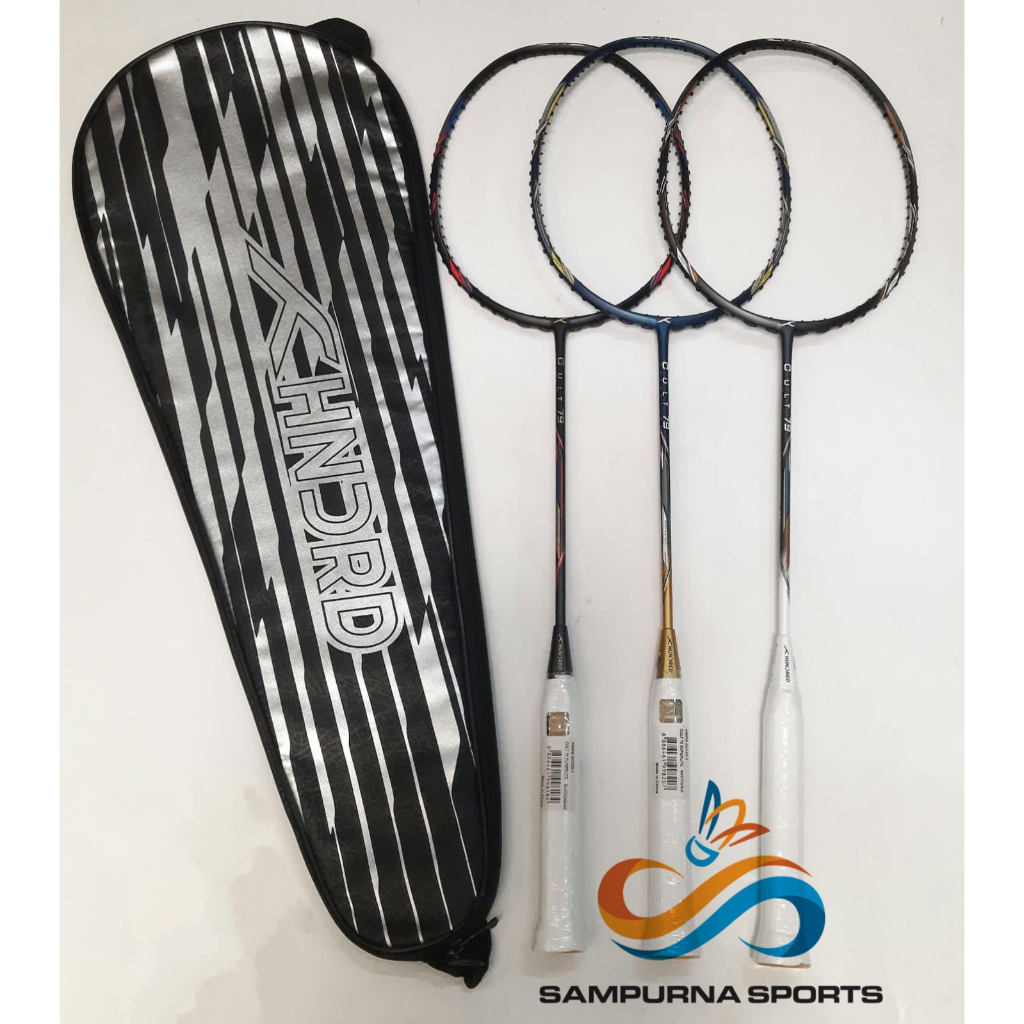 RAKET BADMINTON HNDRD CULT 79 ORIGINAL RAKET BULUTANGKIS HUNDRED TERMURAH