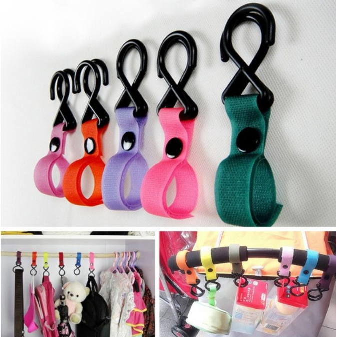 Hook Gantungan Stroller Hanger Velcro Stroller LC