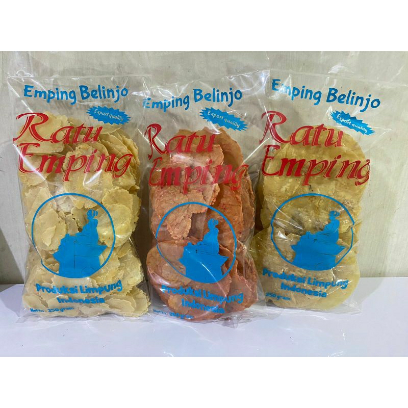 

Ratu Emping Tawar / Ratu Emping Manis / Ratu Emping Pedas