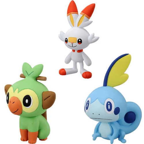 Moncolle MS Moncolle Scorbunny Moncolle Grookey Moncolle Sobble New HADIAH ULANG TAHUN