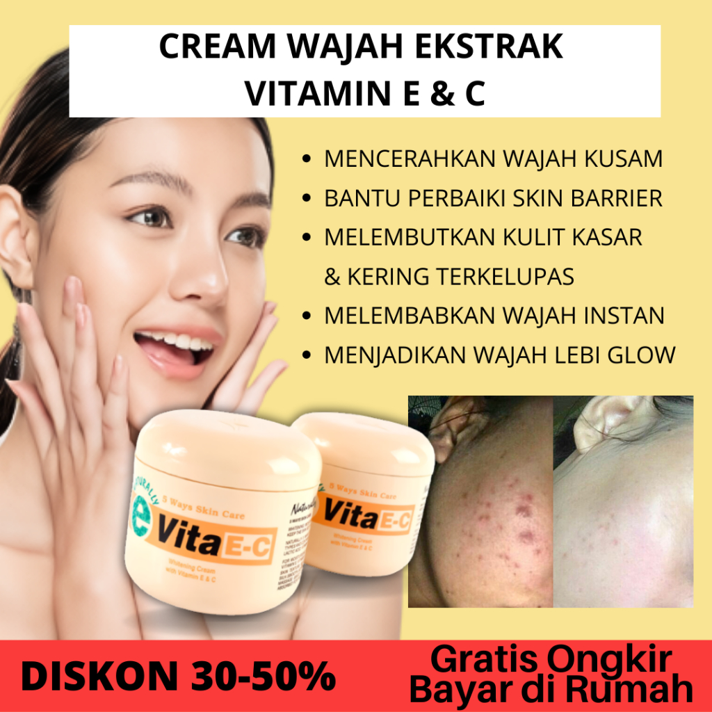 Naturally Vita E C Cream 188