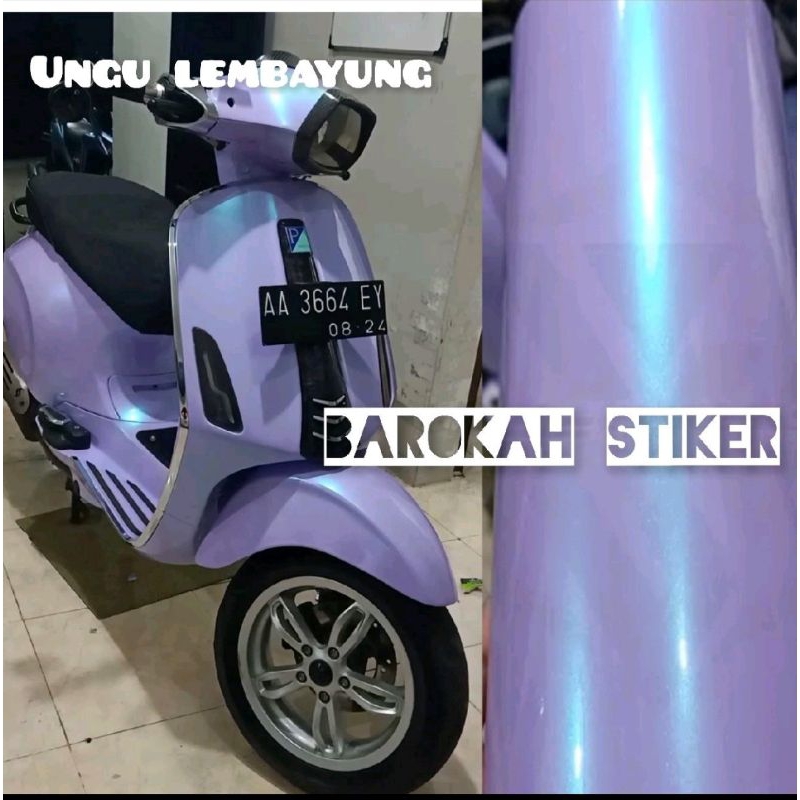 SKOTLET WARNA UNGU LILAC LEMBAYUNG