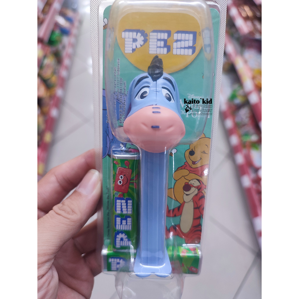 

PEZ EEYORE Pooh Disney Candy Perman Mainan Permen Dispenser dari Alfamidi Alfamart Indomaret