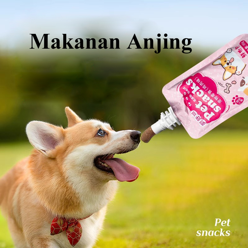 Makanan Kucing Basah Camilan Kucing Pouch Kitten &amp; Adult 90gr Snack Anjing