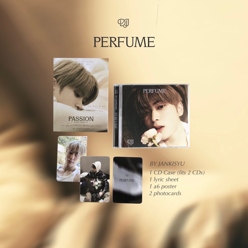 Dojaejung Perfume CD Case, Keychain Fanmade