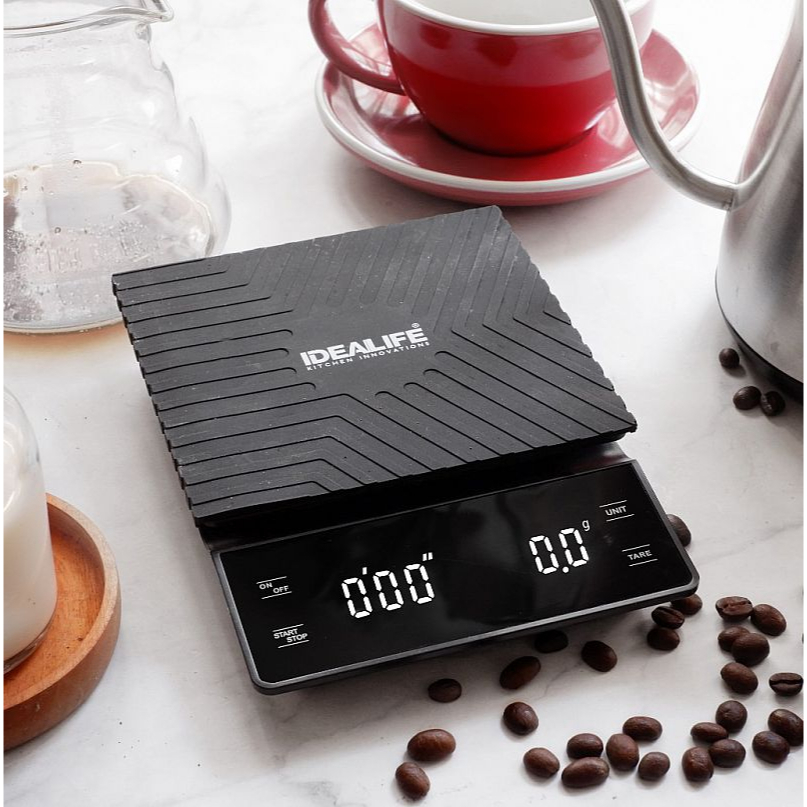 IDEALIFE - Digital Coffee Scale Timbangan Kopi 3Kg/0.1Gr - IL–500A