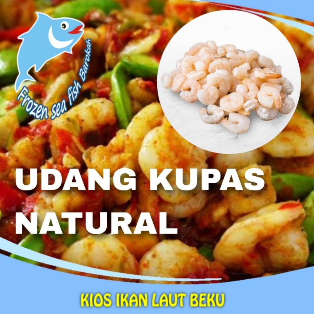 

Udang kupas beku natural