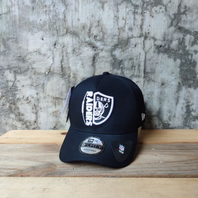 Topi Baseball Oakland Raiders Motif