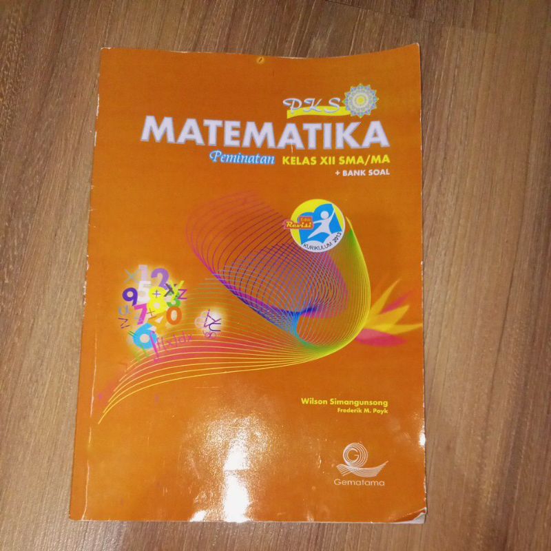 PRELOVED BUKU MATEMATIKA PEMINATAN PKS KELAS 12 ATAU KELAS 3 SMA (BUKU BEKAS PRIBADI)