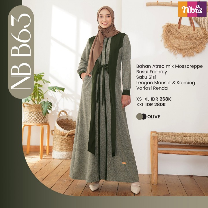 GAMIS NIBRAS NB B63 TERBARU