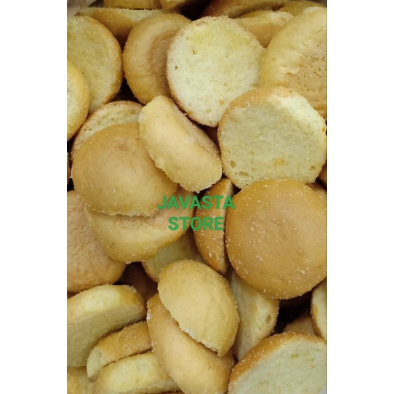 

Bagelen rasa vanilla/bagelen bulat/roti kering/bagelen vanilla/dry bread/250g