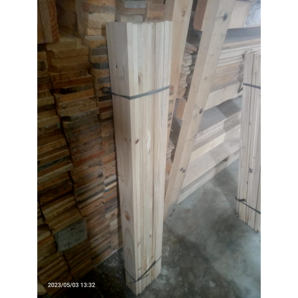 Paket Kayu Jati Belanda ex palet per Ikat isi 10 Batang