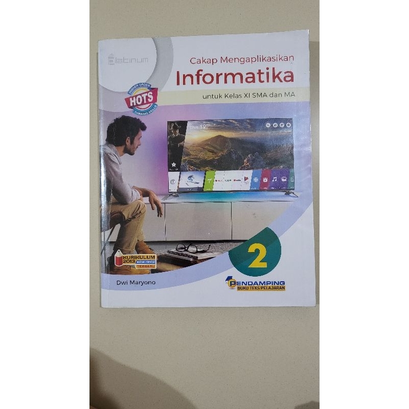 Buku TIK informatika SMA XI (Kelas 11) penerbit platinum