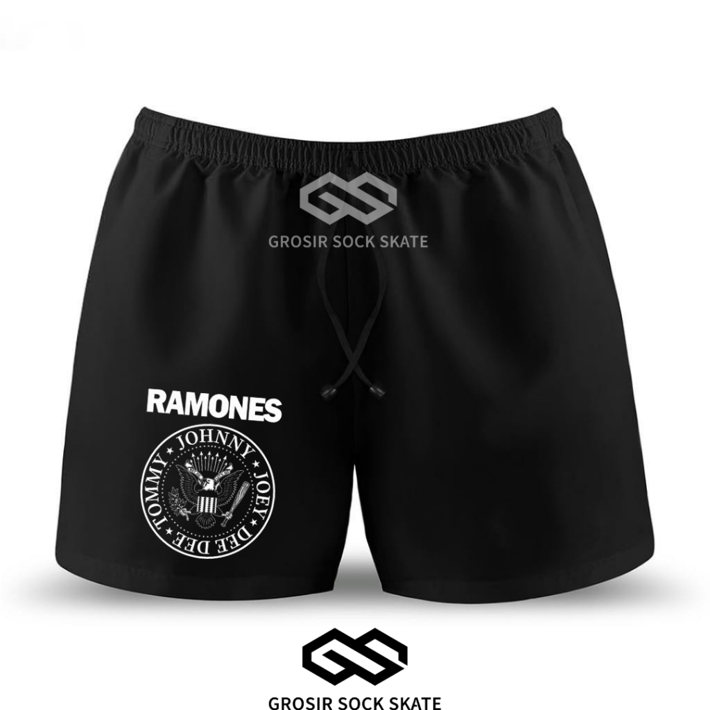 BOXER CELANA PENDEK MUSIC BAND RAMONES