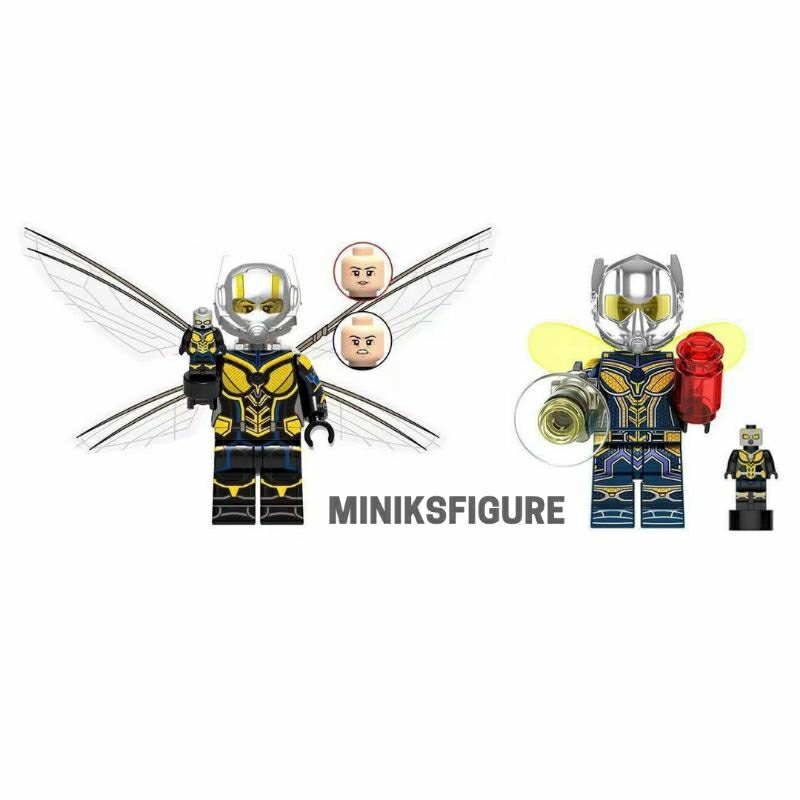 Mainan Balok Minifigure WASP | Hope van Dyne Ant-Man & The WASP Quantumania Figure | Avengers