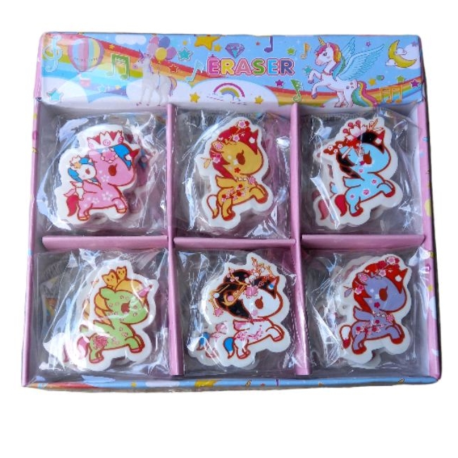 

Penghapus Unicorn warna per pcs / Setip unicorn / Penghapus kuda poni