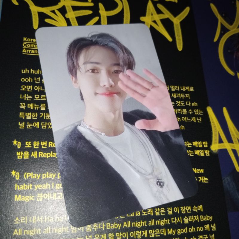 ready official photocard jaemin ar selca