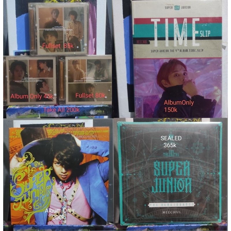 Album Super Junior Heechul The Road Winter The Renaissance Square Timeslip Mr. Simple
