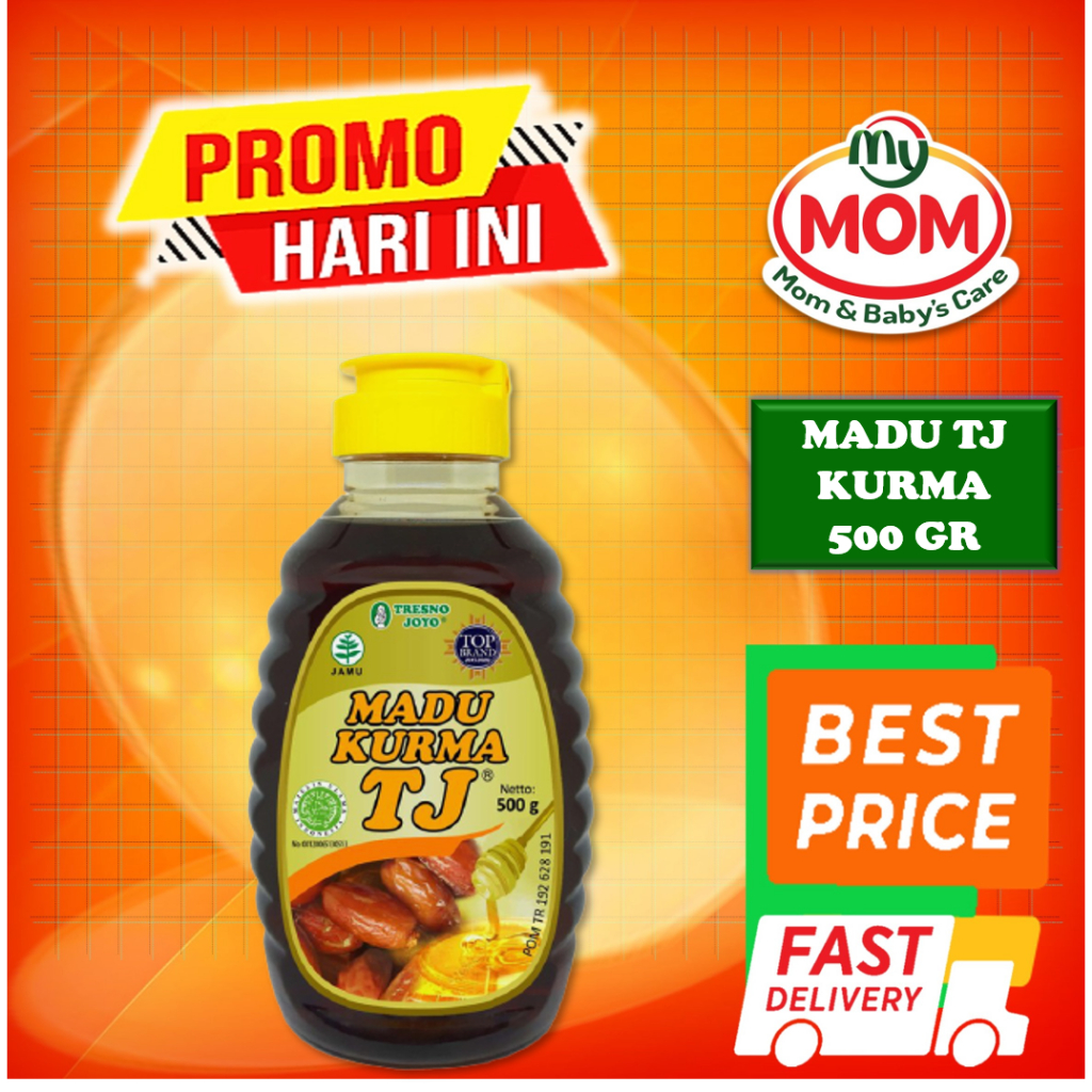 

MADU TJ Kurma 500gr - Madu Kurma - Madu Asli - Madu Murni - MyMom
